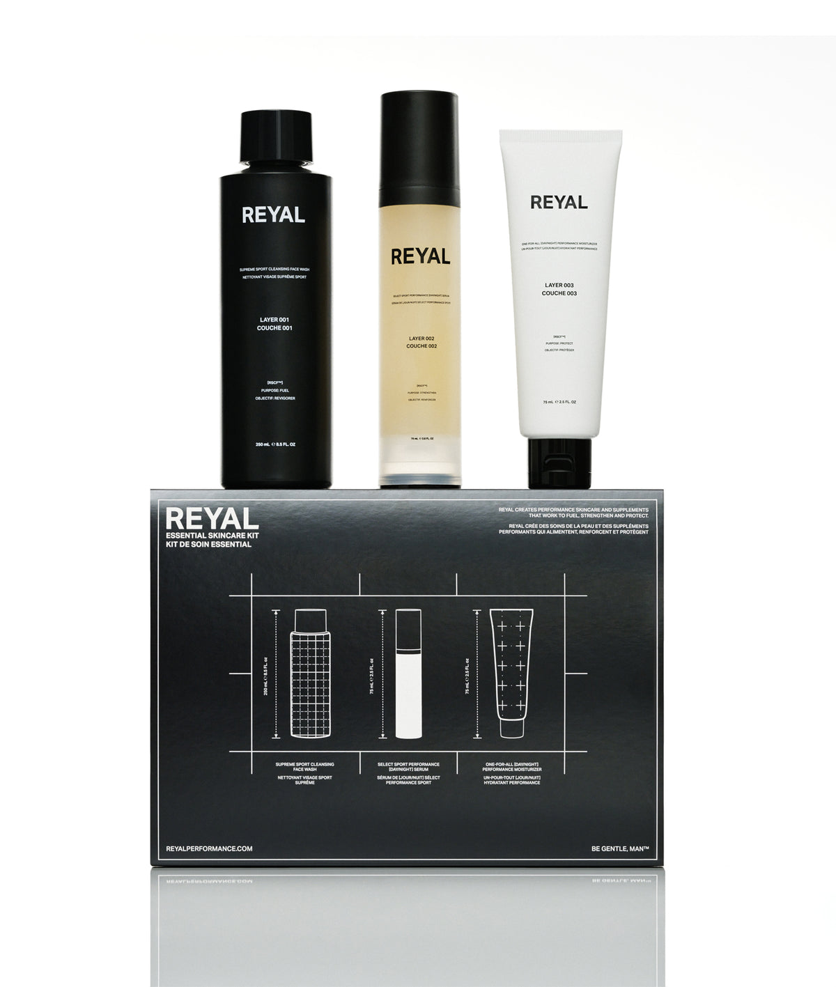 Men's Skin Care Kit Skincare Essentials Gift Set for Men