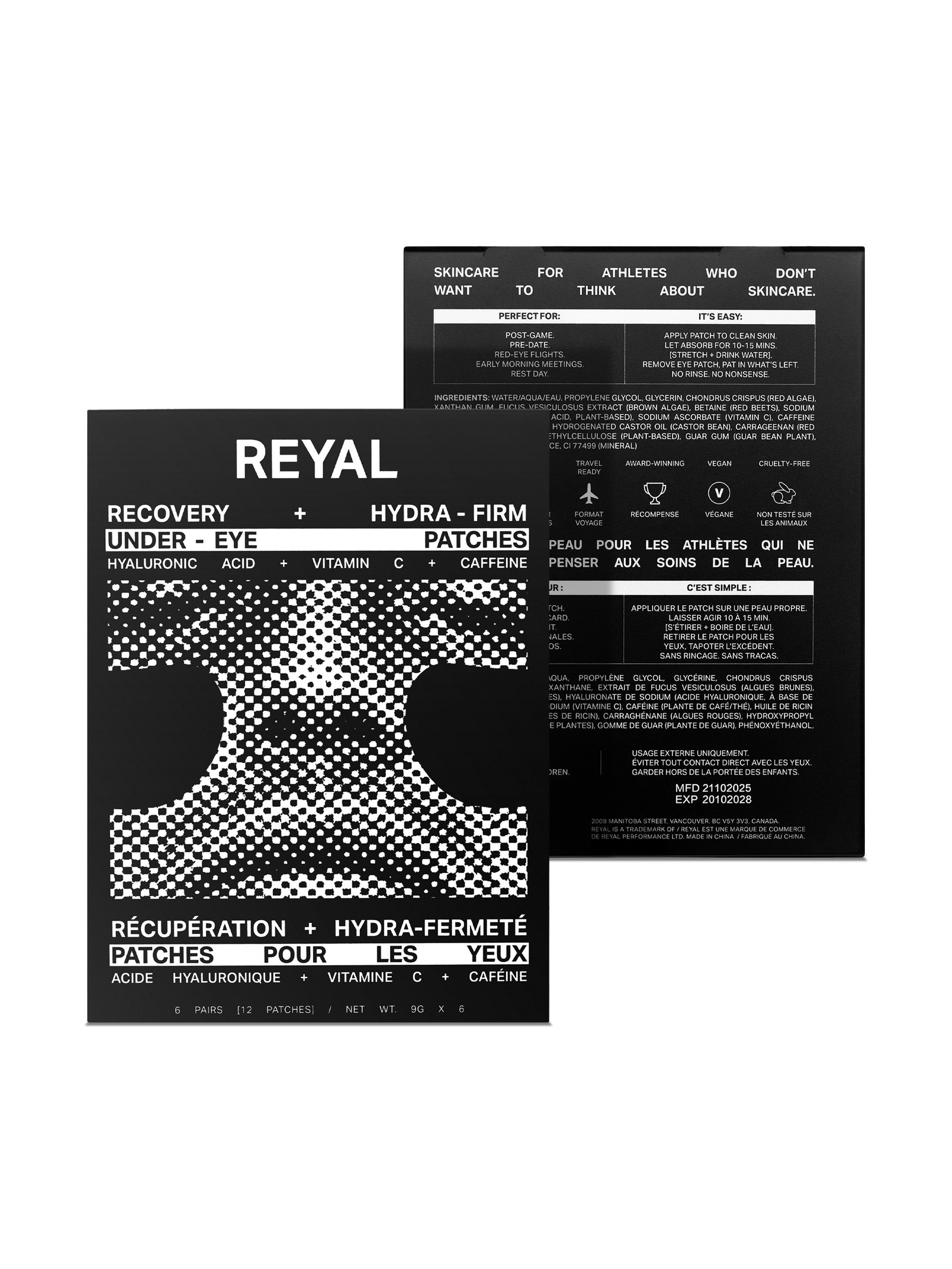 RECOVERY + HYDRA-FIRM UNDER-EYE PATCHES