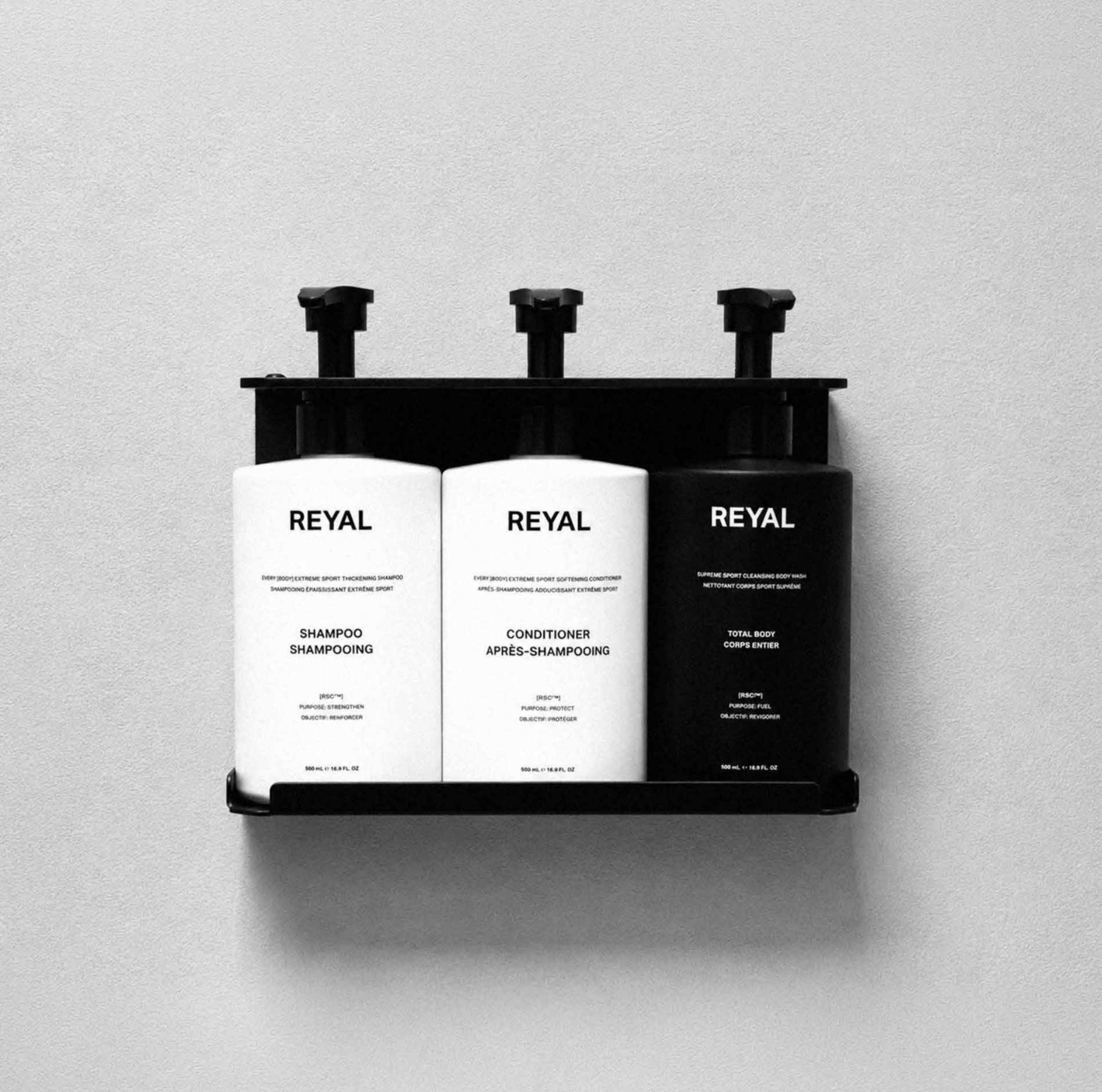 AMENITIES PROGRAM: Custom 3-Bottle Bracket
