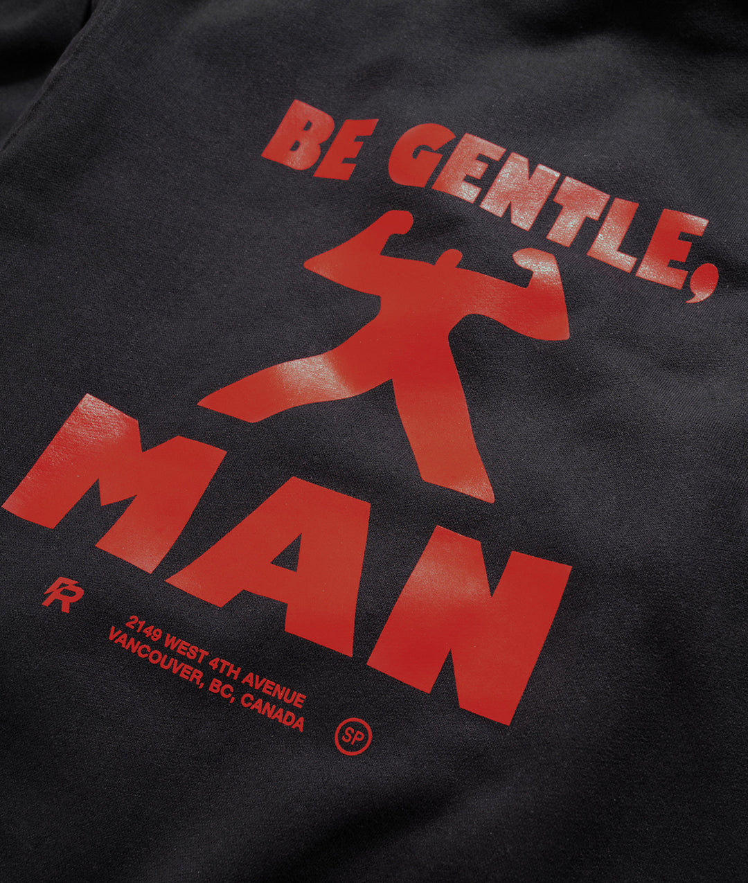 REYAL GENTLE MAN HOODIE [BLACK]